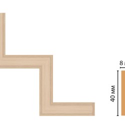 Декоративный угловой элемент DECOMASTER 187-1-11 (300*300мм)