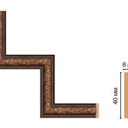 Декоративный угловой элемент DECOMASTER 188-1-51 (300*300мм)