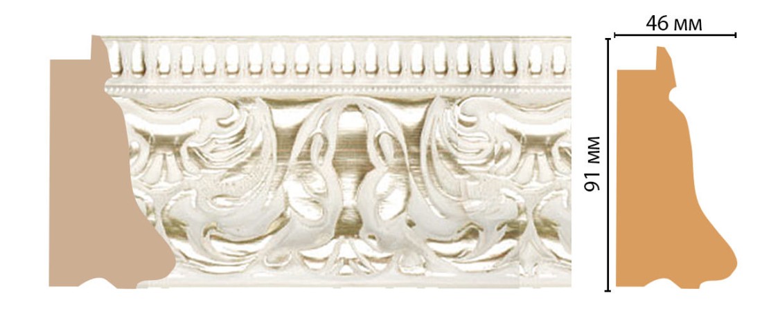 Багет DECOMASTER 413-182 (91*46*2900мм)