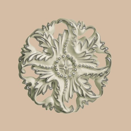 Розетка потолочная DECOMASTER 88125-59 (d нар. 125мм)