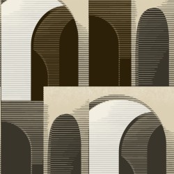 A 63301 Обои Grandeco (Ciara) (1*12) 10,05х0,53 винил на флизелине