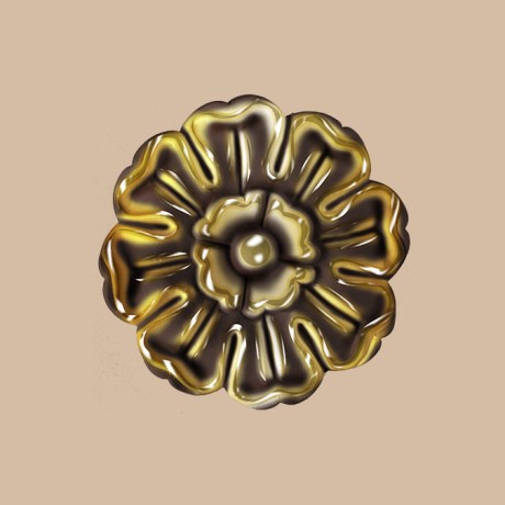 Розетка потолочная DECOMASTER 80095-57 (105мм)