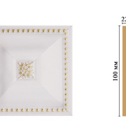 Вставка цветная DECOMASTER D209-54 (100*100*22мм)